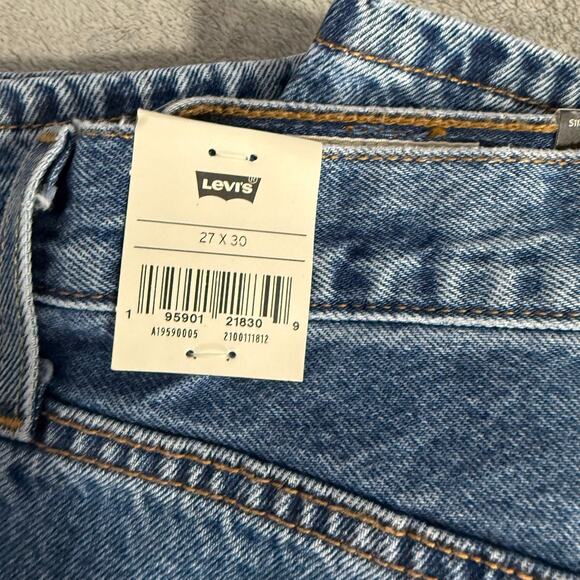 Levis Premium 501 90s Mid Rise Straight Jeans, 27x30 - Picture 8 of 8